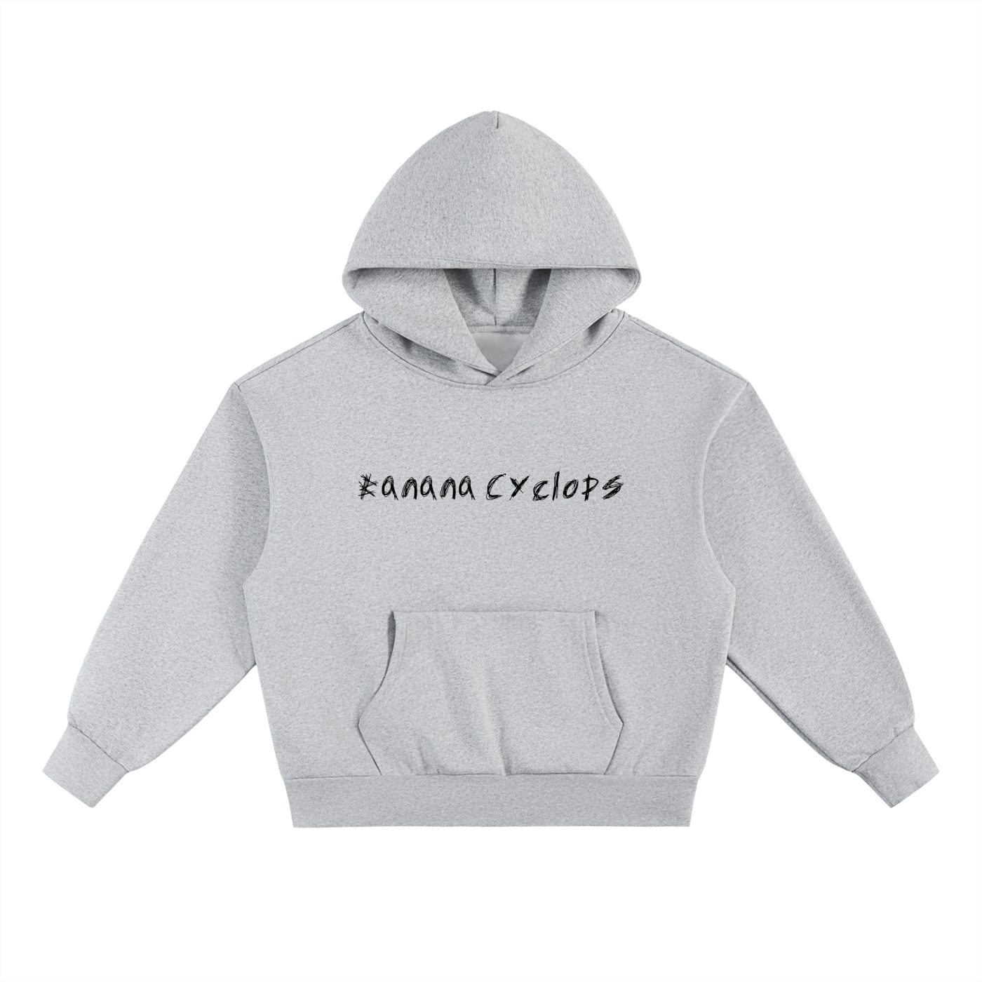BANANA CYCLOPS SWEATSHIRT– HEATHER GRAY