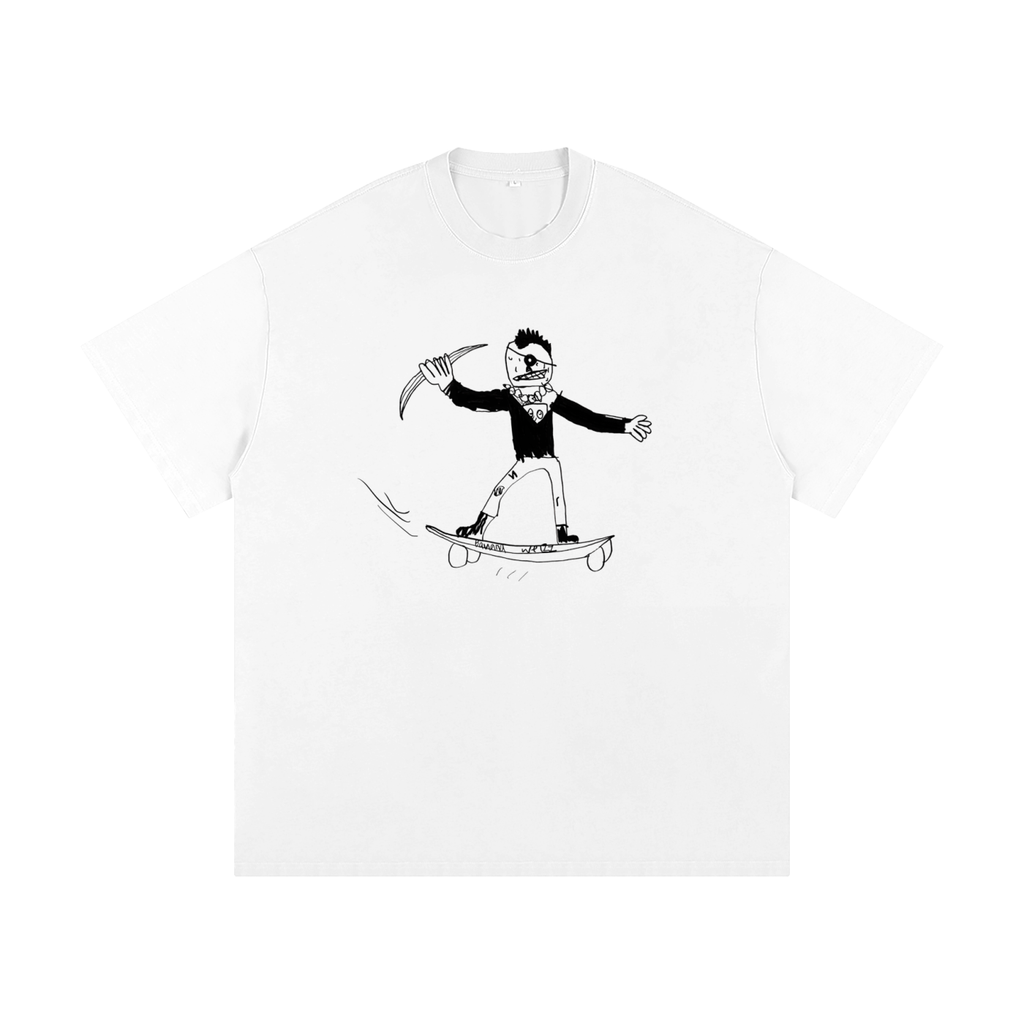 "Banana Welzz," Heavyweight Loose Fit T-Shirt