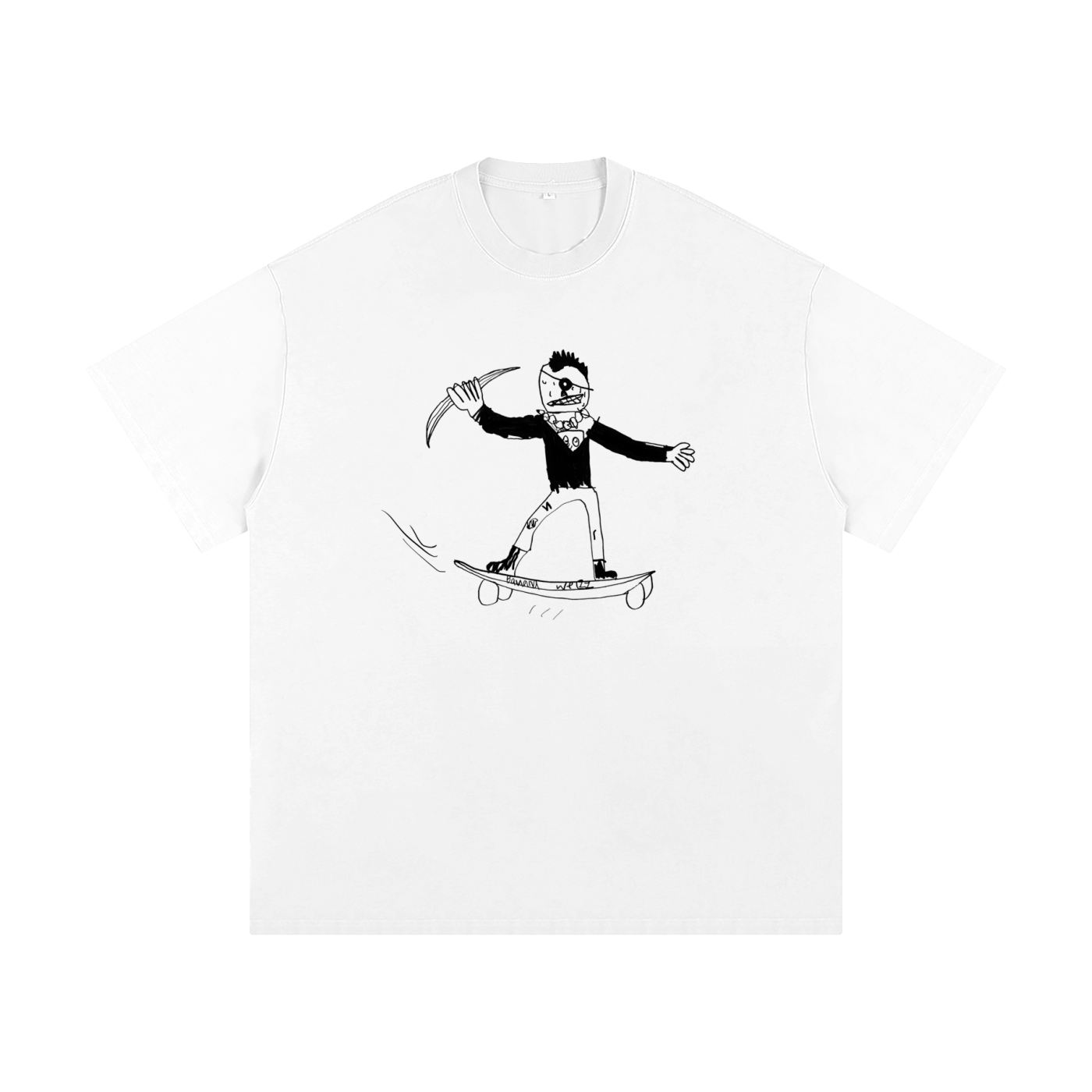 "Banana Welzz," Heavyweight Loose Fit T-Shirt