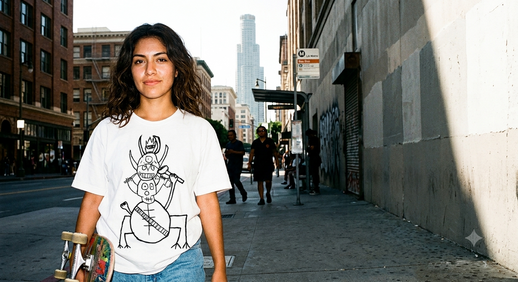 TOTEM TEE – WHITE