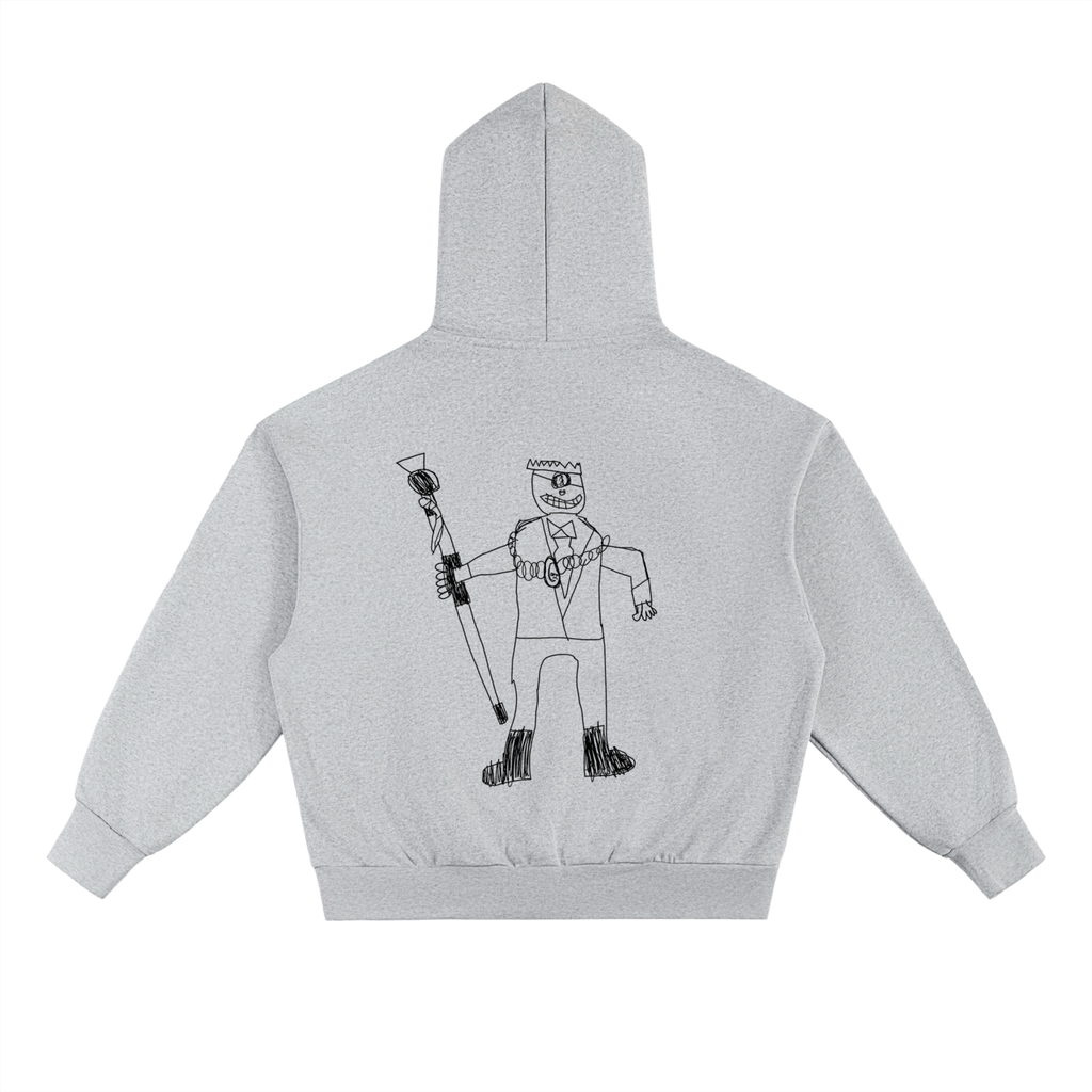 BANANA CYCLOPS SWEATSHIRT– HEATHER GRAY