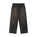 Vintage Wash Heavyweight Denim Jeans