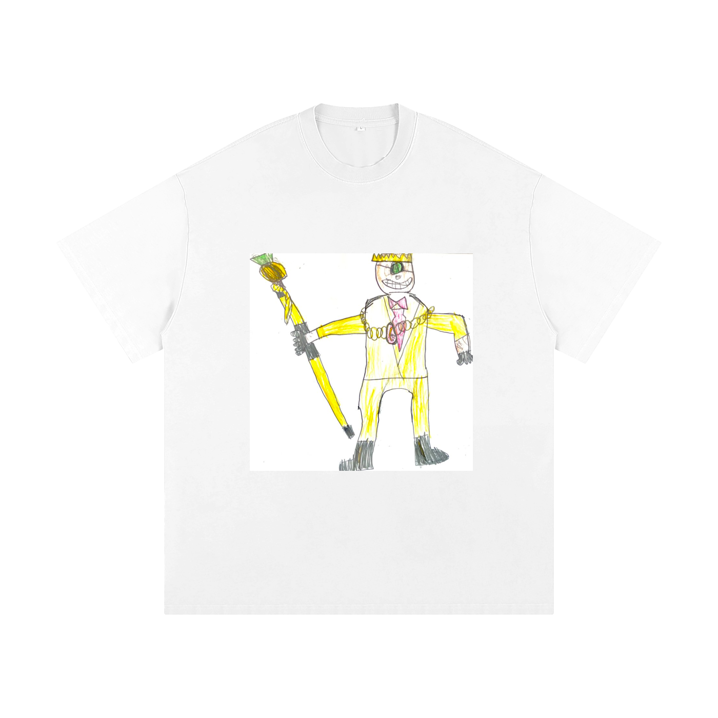 Banana Cyclops Self Portrait - Surrealist "Weirdcore" shirt, Graphic Oversized Streetwear Crewneck, Alt Indie Clothing, Creepy Cute Pop Art Pullover