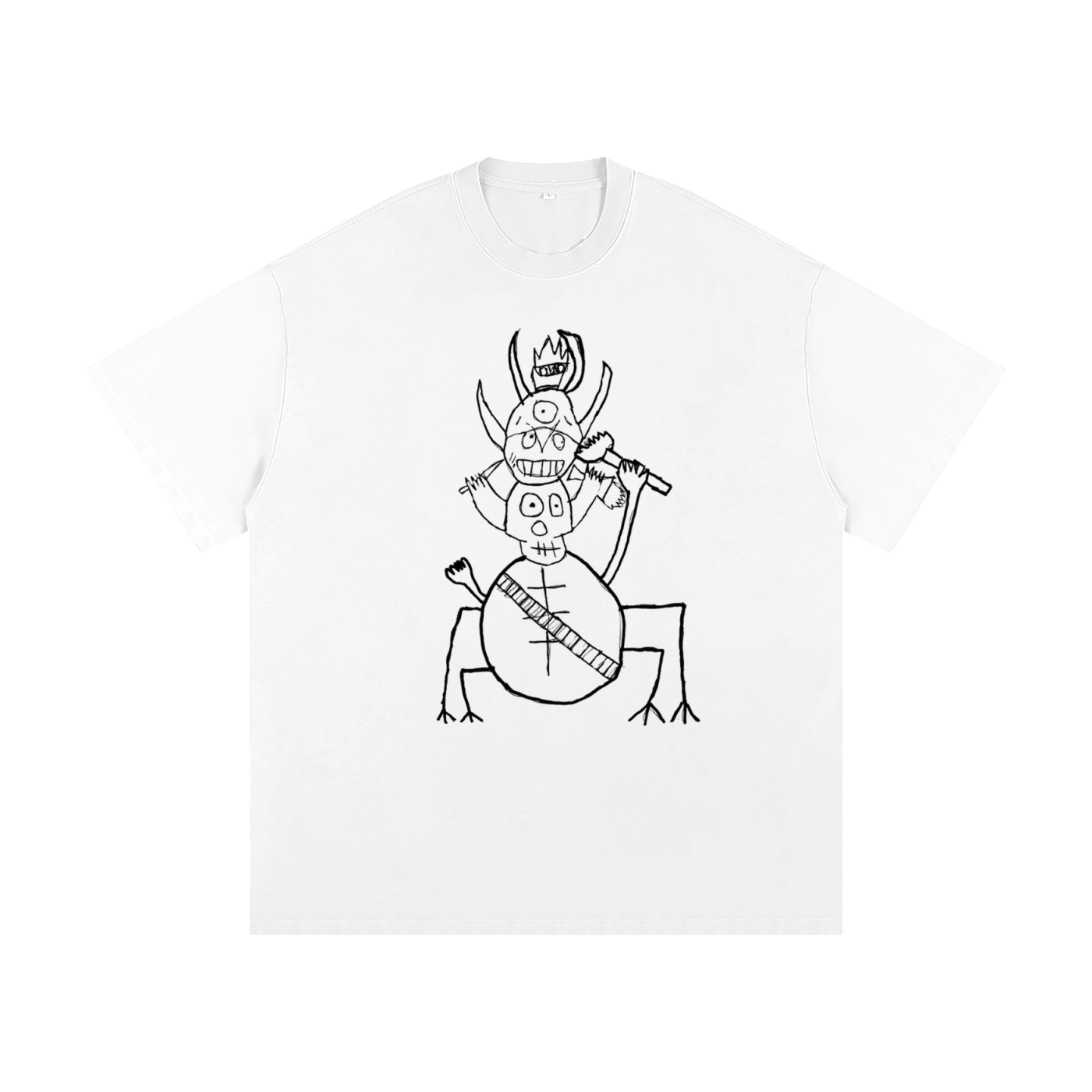 TOTEM TEE – WHITE